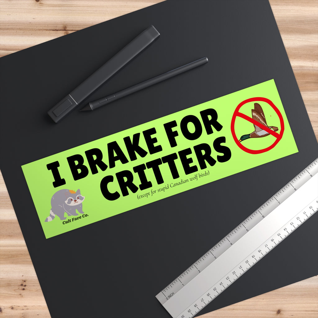 I Brake for Critters | Heated Rivalry